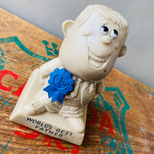 【1970 USA vintage】メッセージドール FATHER mini