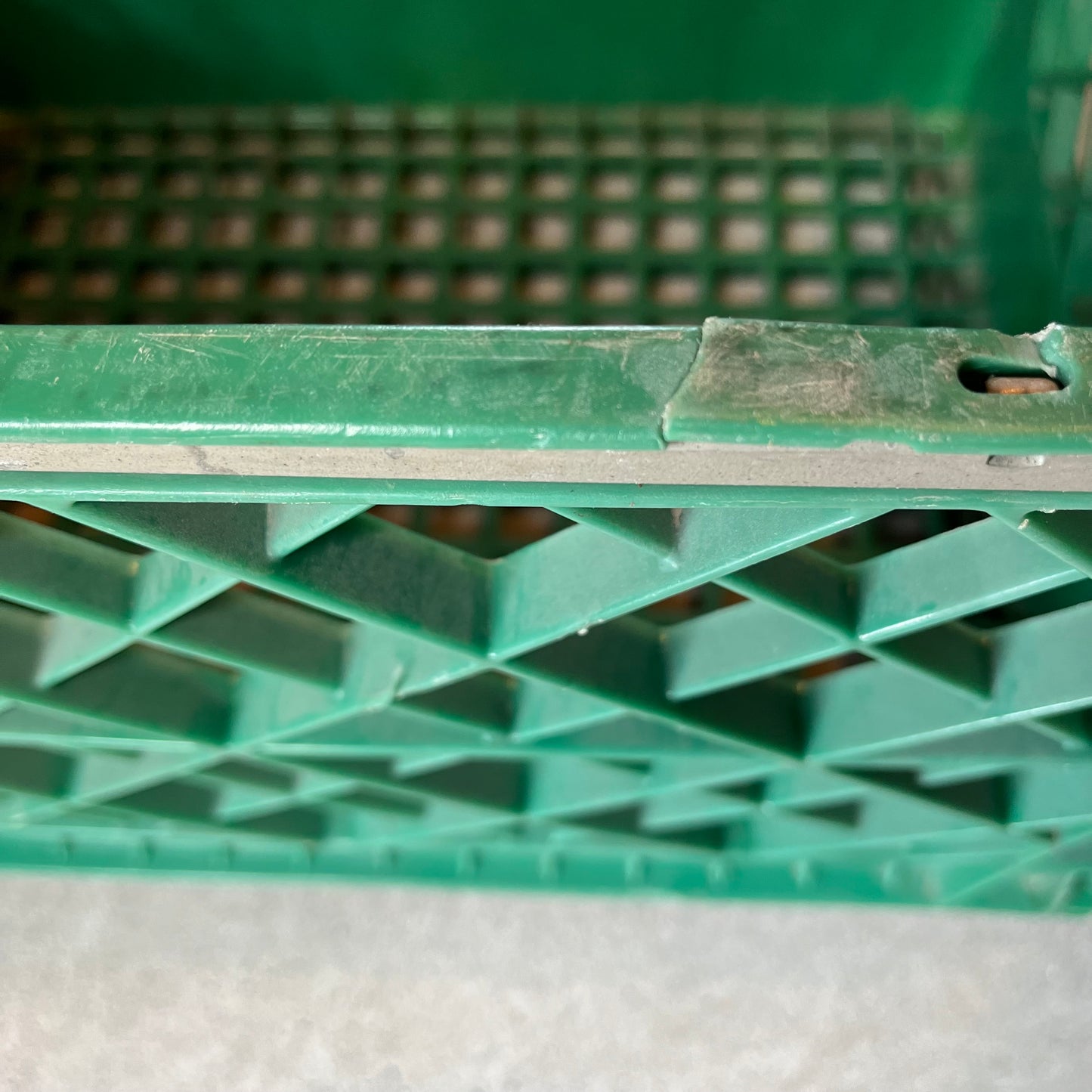 【USA vintage】Products Dairy Milk Crate コンテナ