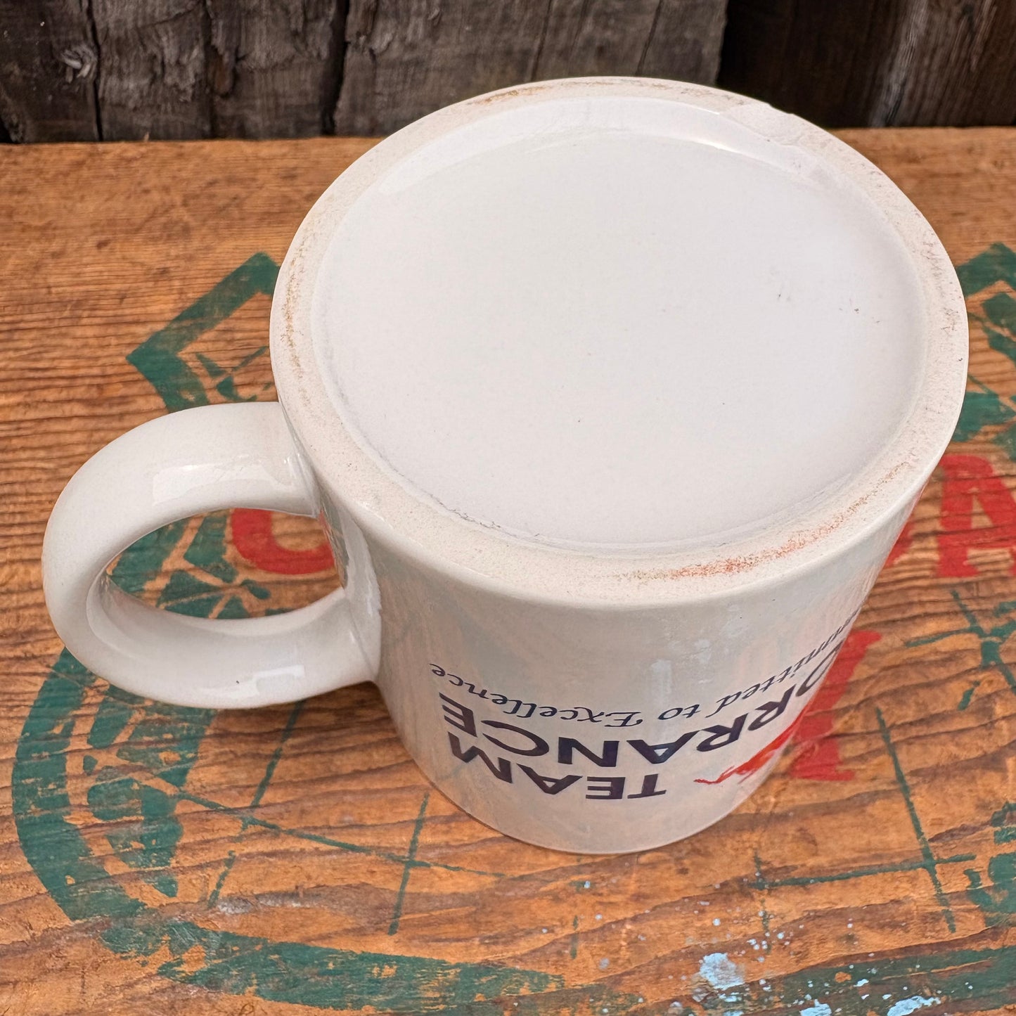 【USA vintage】mobil mug cup