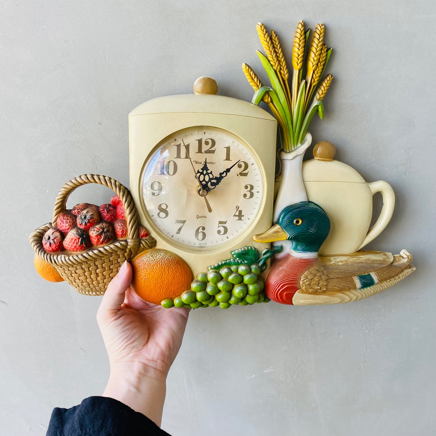 【1984 USA vintage】 Burwood clock