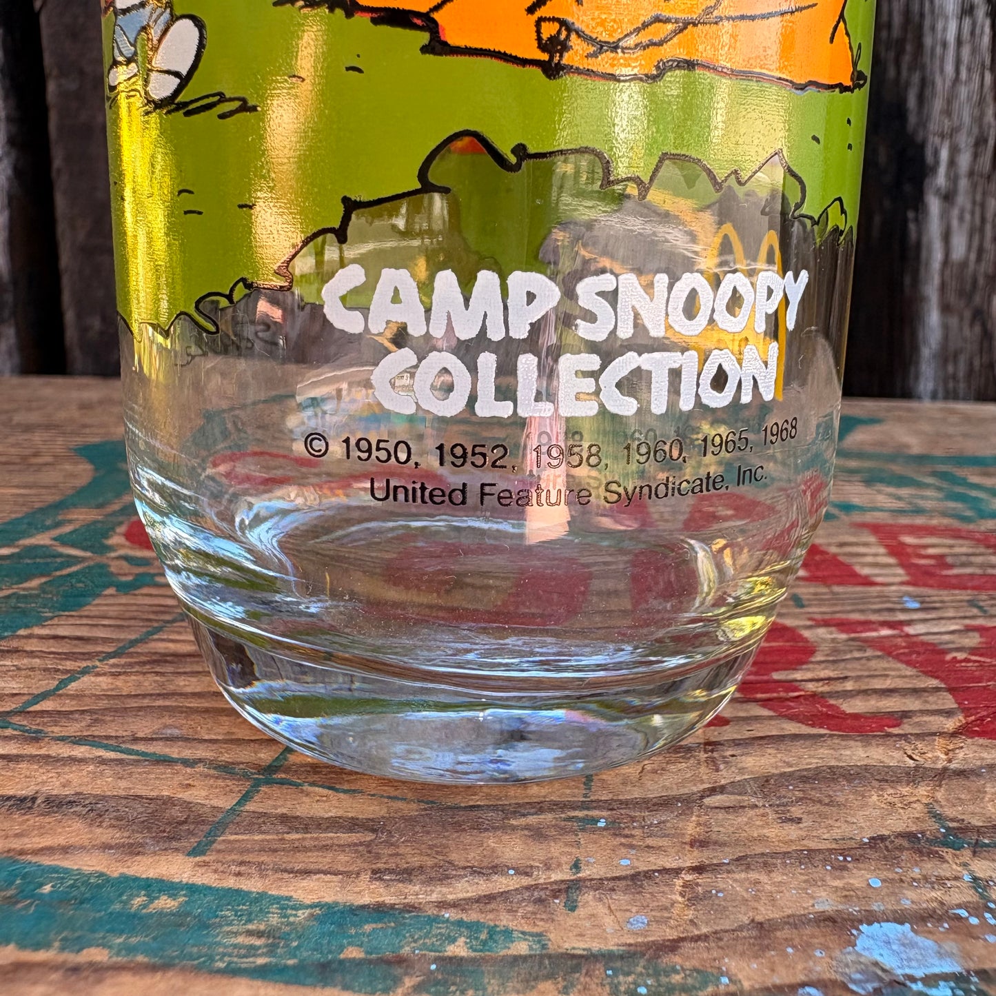▶︎▶︎SALE▶︎▶︎【1980s USA vintage】McDonald×SNOOPY glass