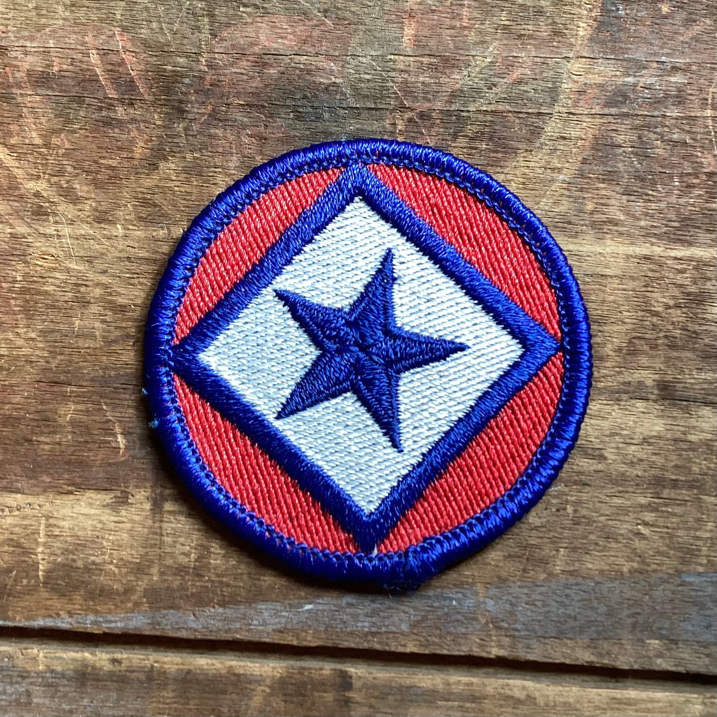 【USA vintage】ワッペン 第122予備コマンド 122nd Reserve Command ミリタリー アメリカ陸軍