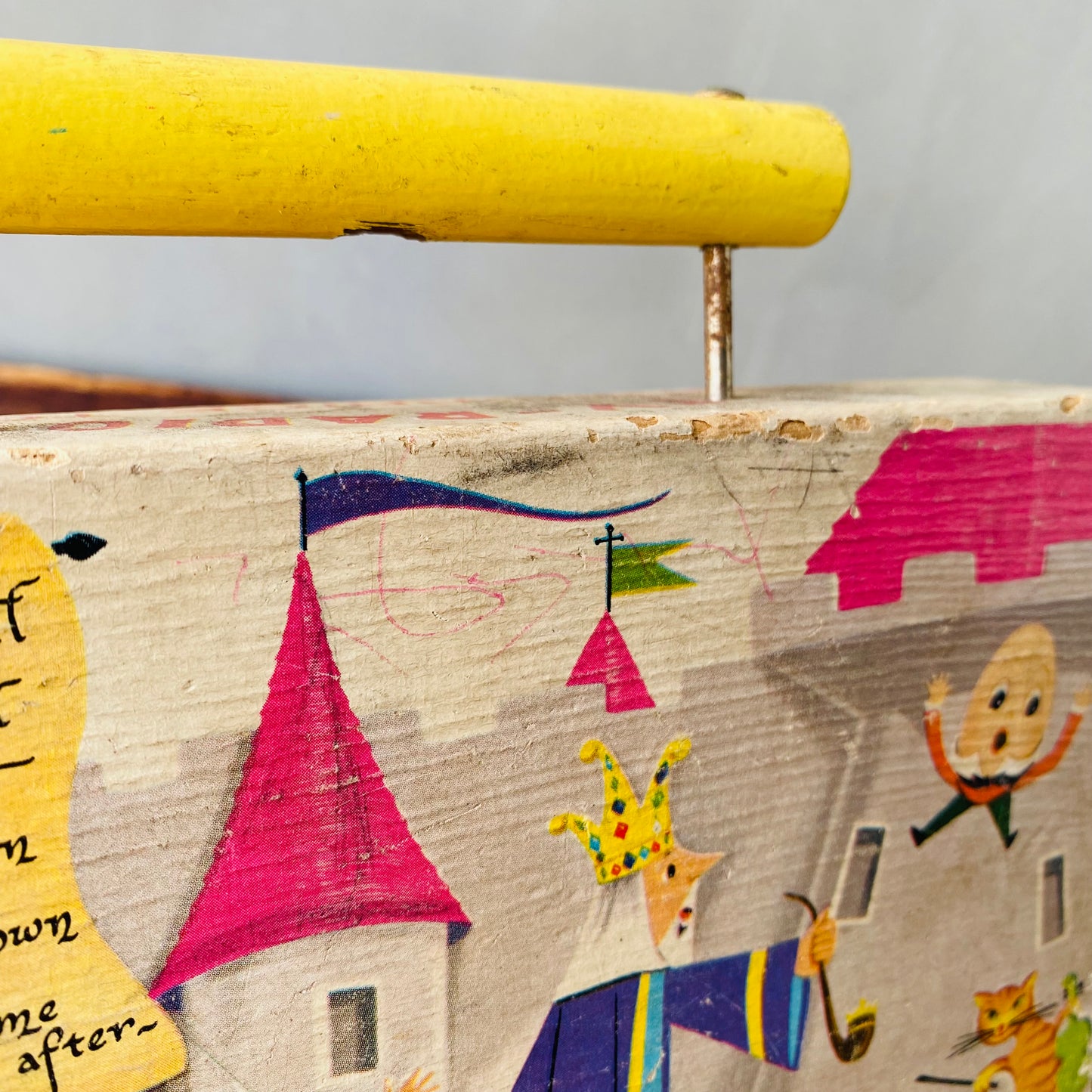 【1959-1962 USA vintage】FISHER・PRICE TOYS TV-RADIO