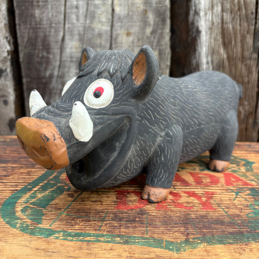 Squeaky Pig Dog Toy