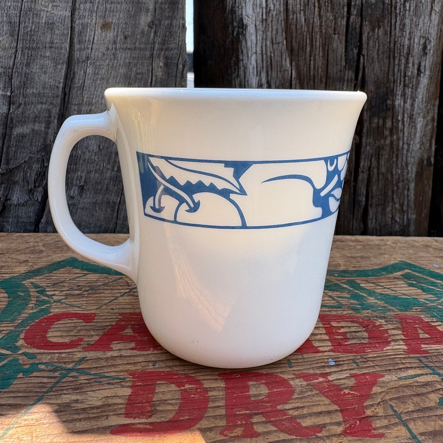 【USA vintage】CORNING HARVEST TIME mug cup