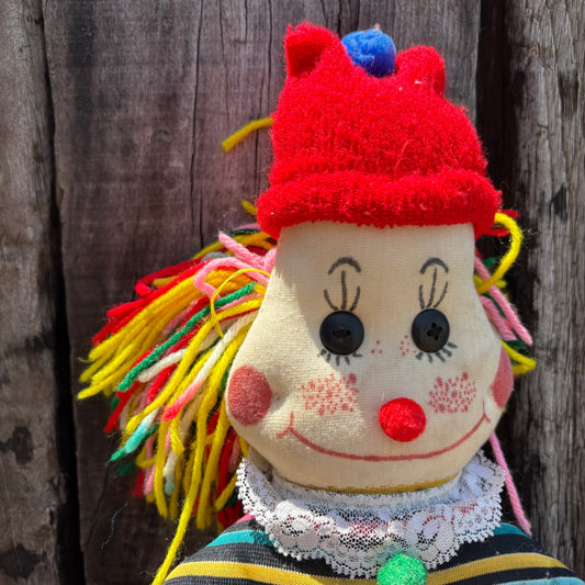 【USA vintage】Pierrot plush