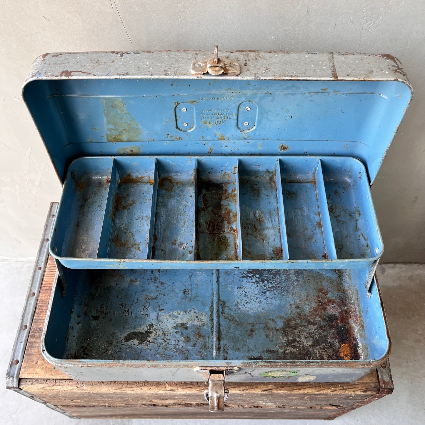【USA vintage】60〜70s UNION TOOL BOX