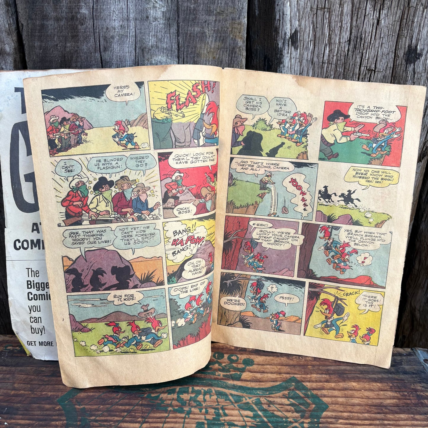 【1965 USA vintage】American comic WOODY WOODPECKER