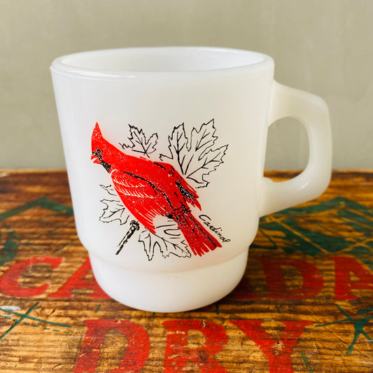 【1960-1976 USA vintage】Fire-King SONG BIRDS