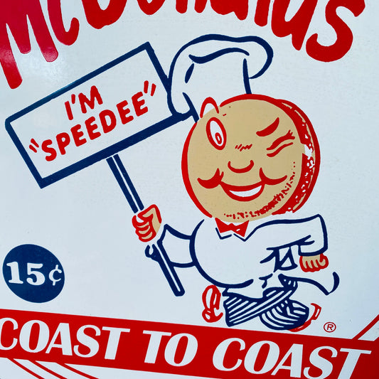 【USA】McDonald hamburger sign
