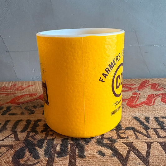 【1970s USA vintage】Hazel-Atlas CO-OP advertising mug