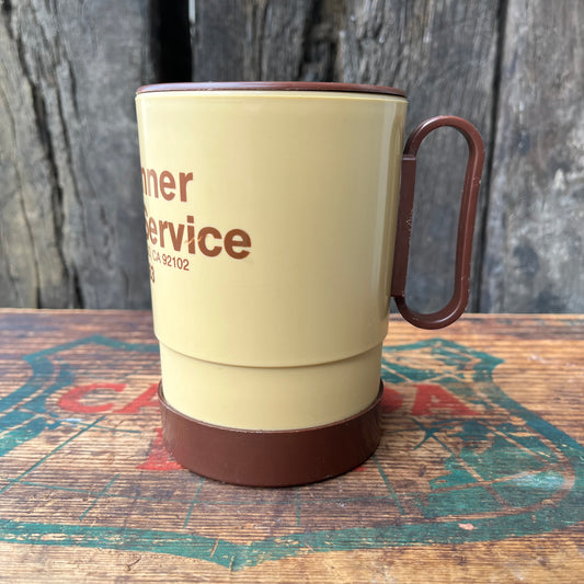 【USA vintage】Road Runner Giant Tire Service Plastic Cup