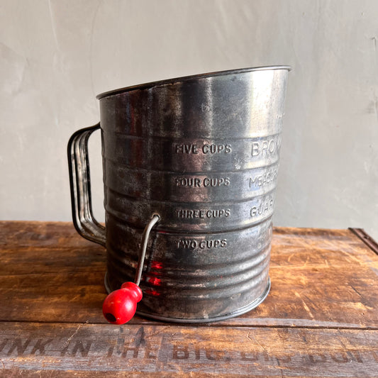 ▶︎▶︎SALE▶︎▶︎ 【USA vintage】BROMWELLS Flour Measuring-Sifter