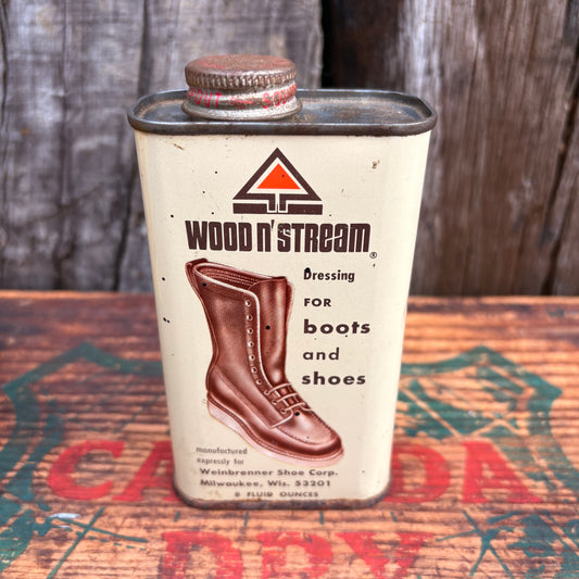 【USA vintage】WOOD n' STReam can