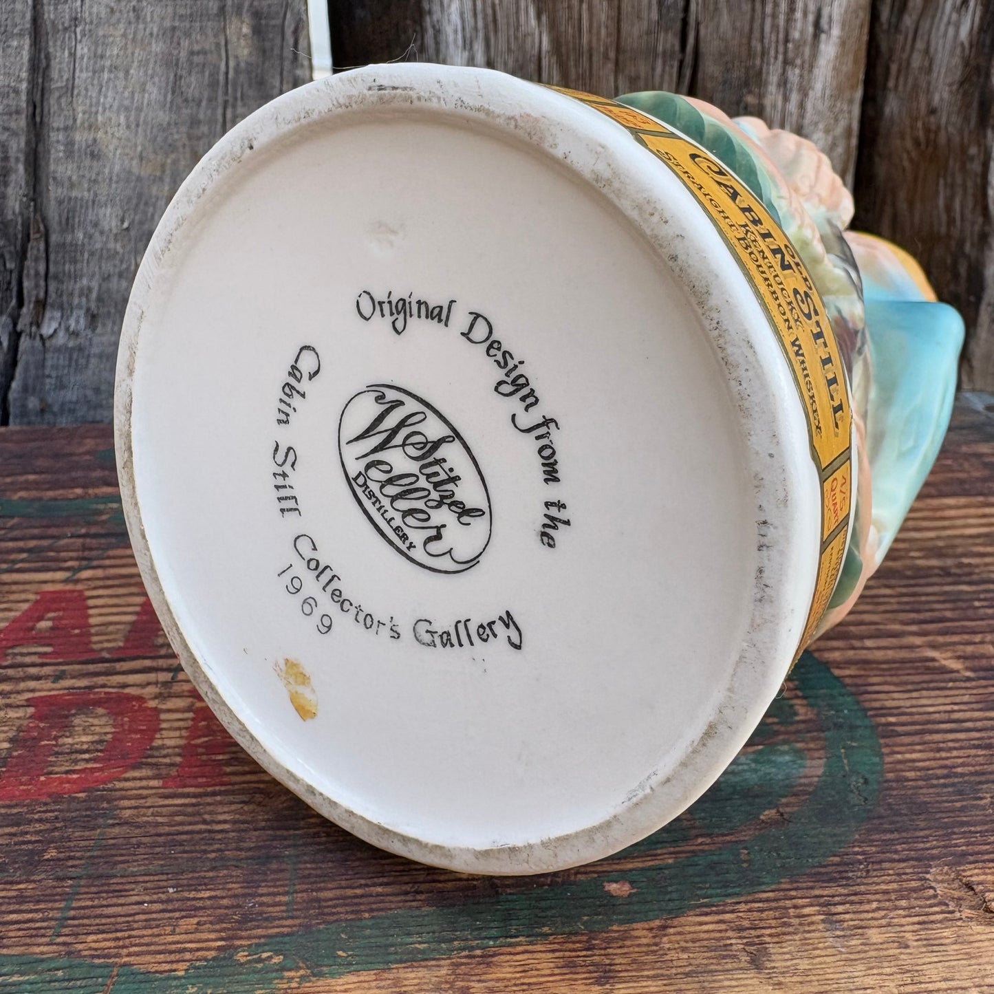 【1969 USA vintage】OLD CABIN STILL whiskey decanter