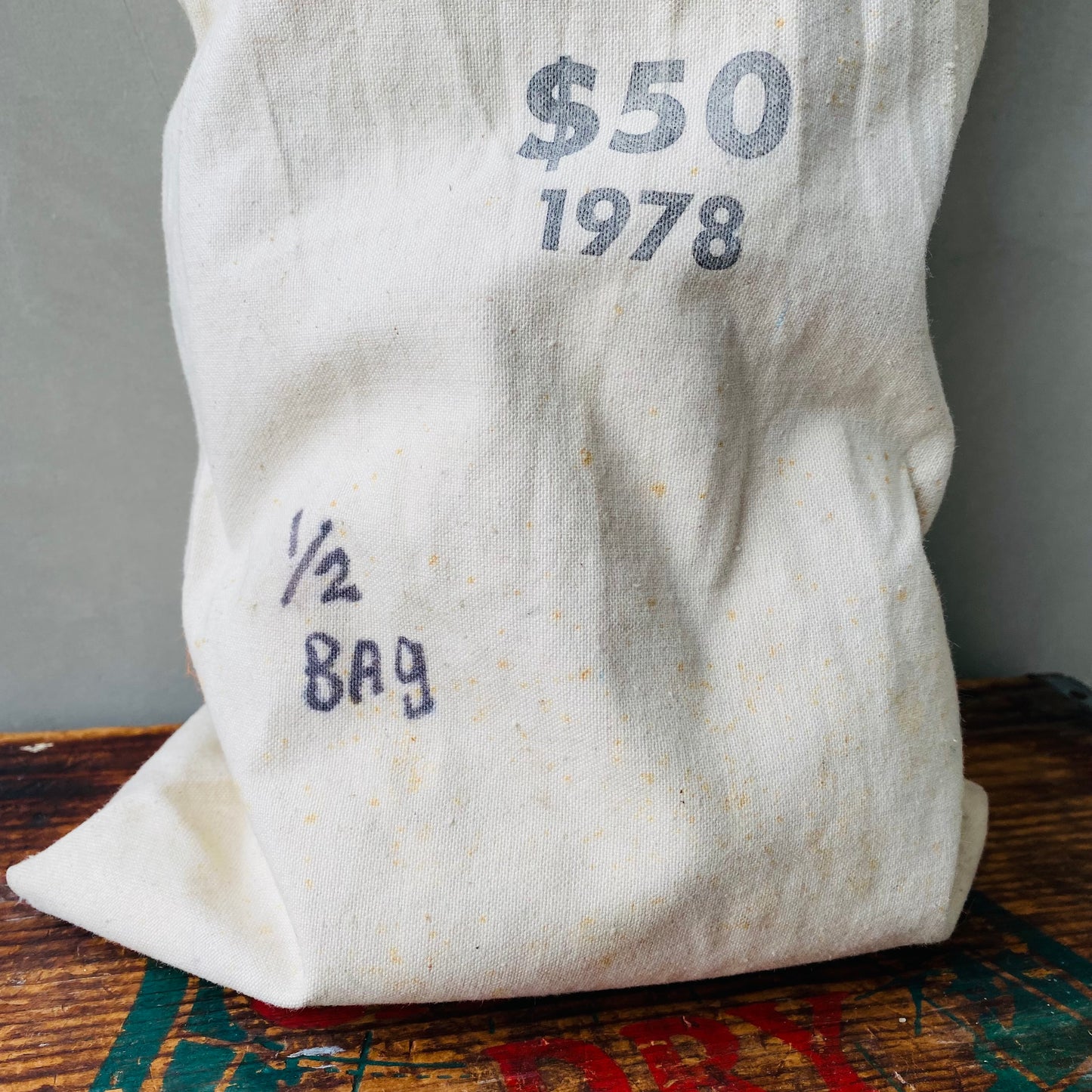 【1978 USA vintage】bank bag