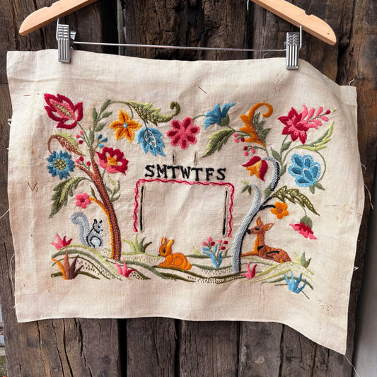 【USA vintage】fabric calendar