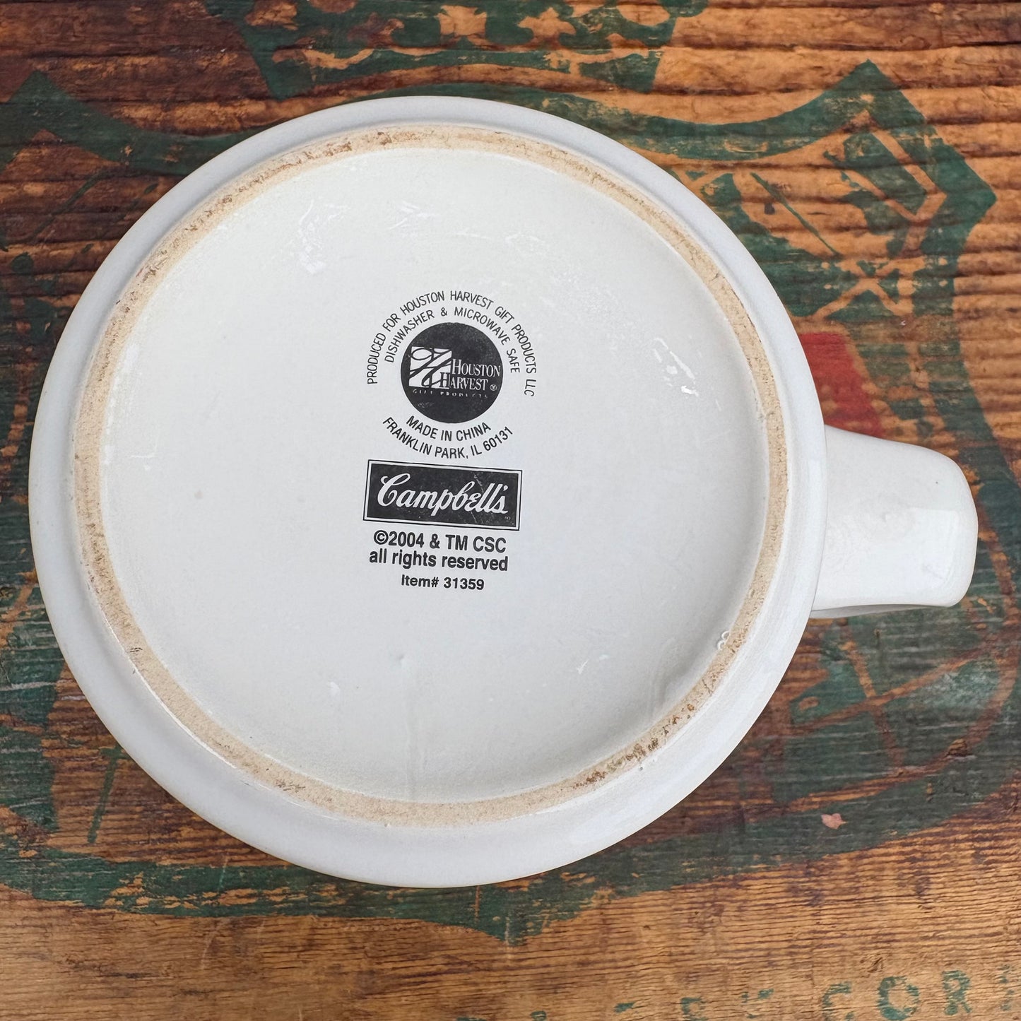 【2004】Campbell soup mug cup