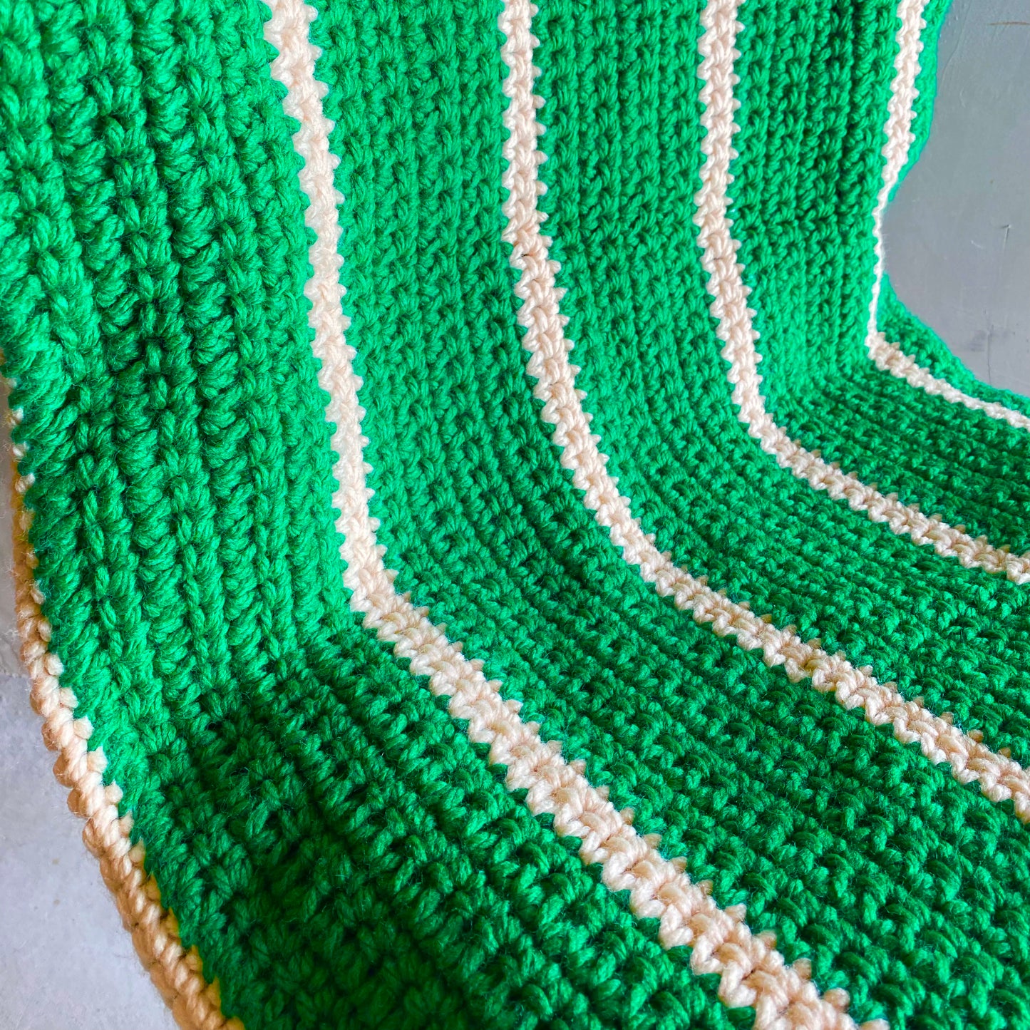 【USA vintage】knit cushion cover クッションカバー