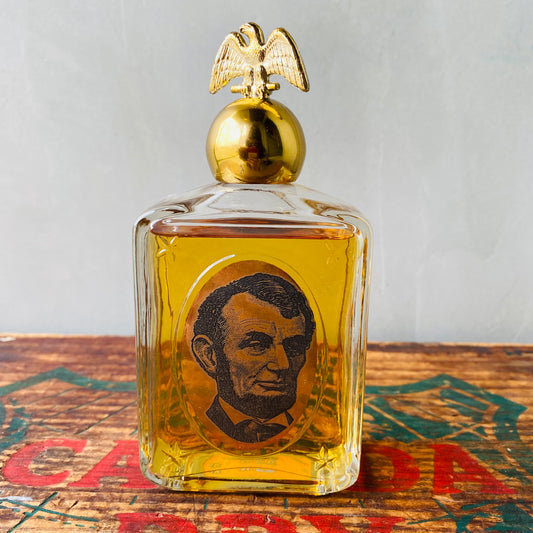 【USA vintage】AVON ABRAHAM LINCOLN bottle