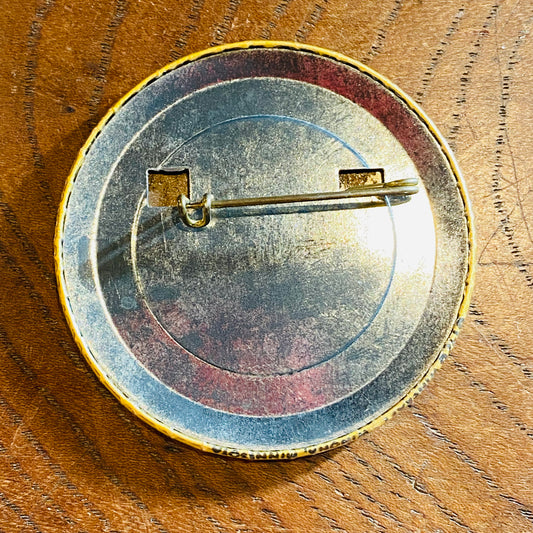 【USA vintage】缶バッジ CSULA DIABLOS 悪魔