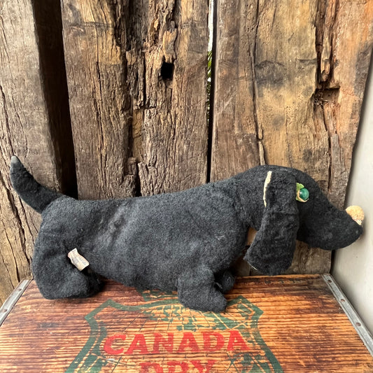 【1950s USA vintage】Betsy McCall's Puppy Plush Dachshund “Nosy”