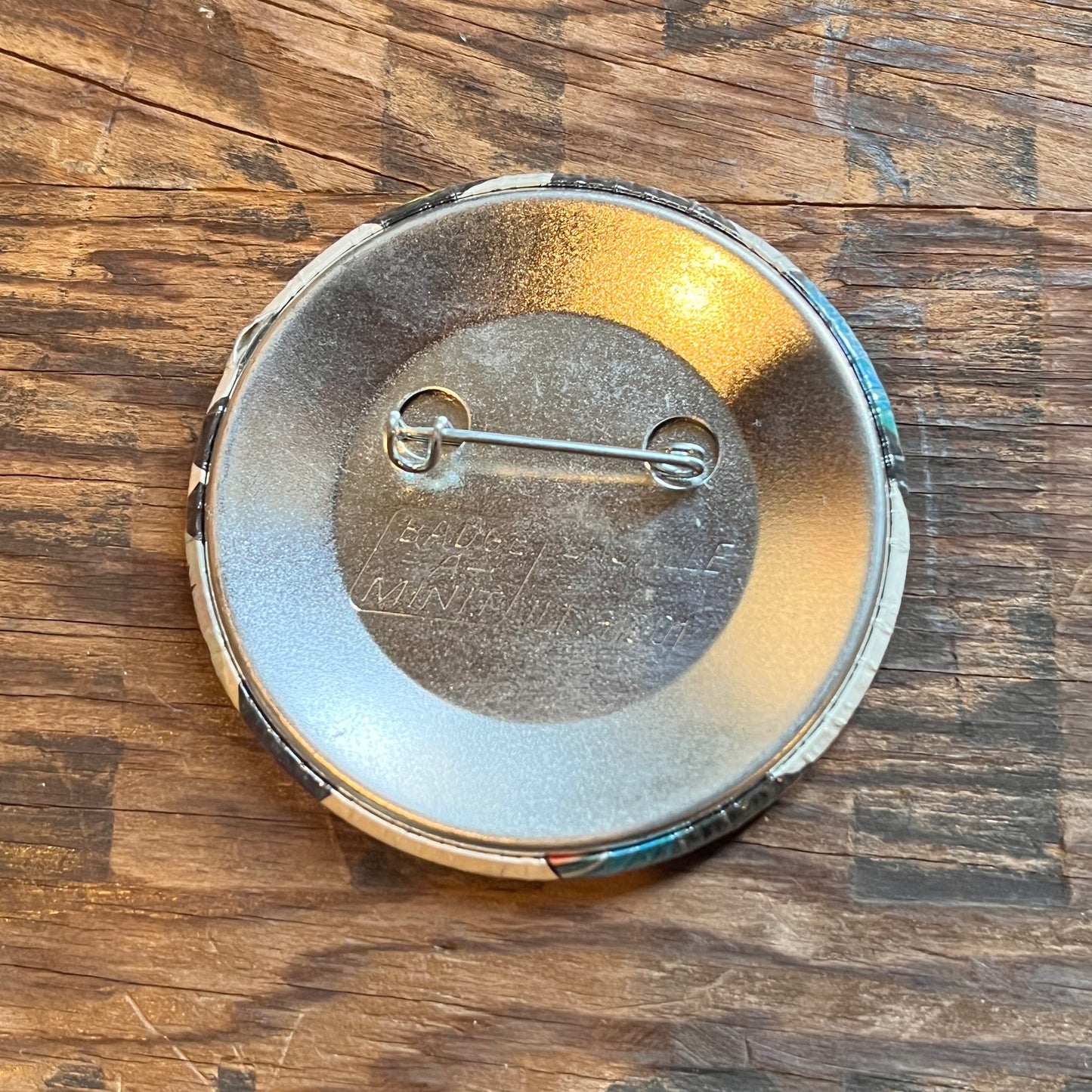 【USA vintage】缶バッジ VIDEO VERITE