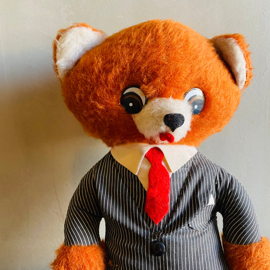 【1970s USA vintage】talking toy くまのぬいぐるみ