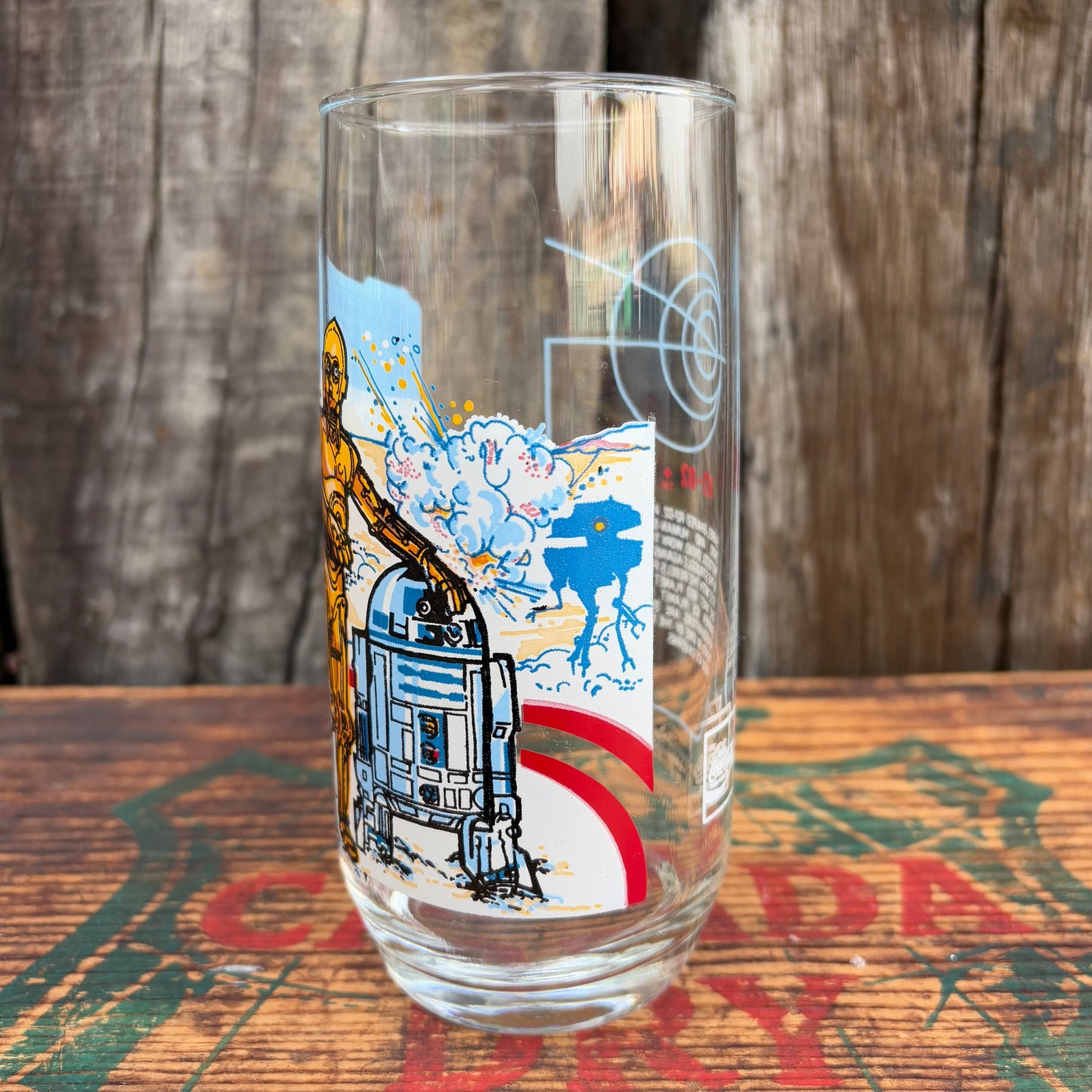 【1980 USA vintage】BURGER KING STAR WARS glass
