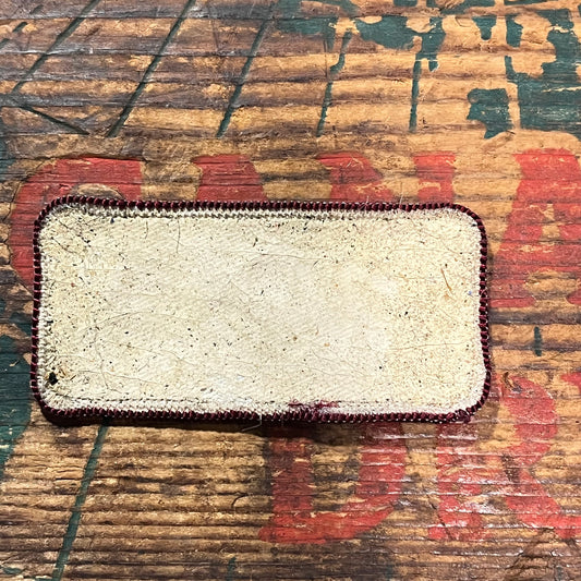 【USA vintage】Name Tag Patch Matt