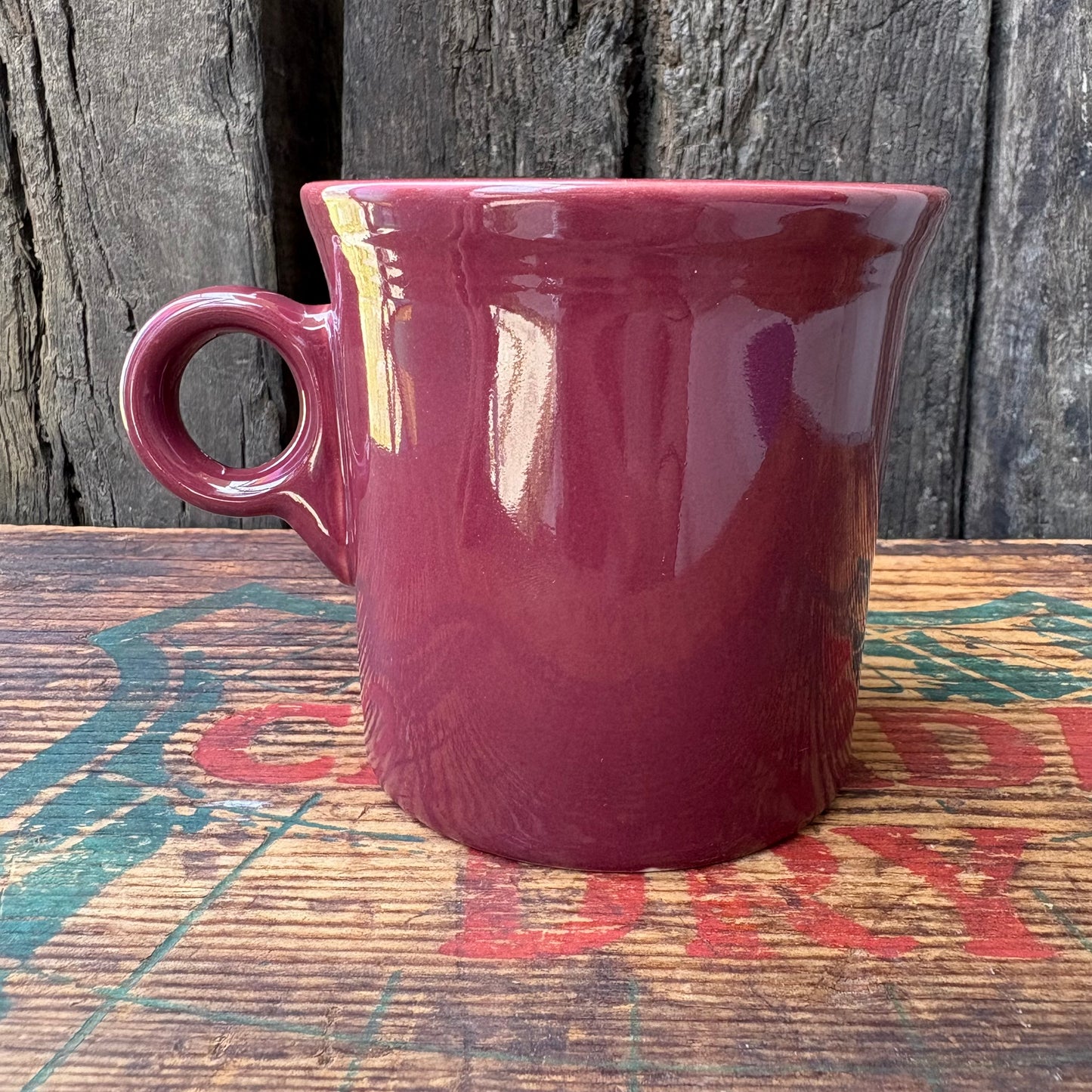 【USA vintage】fiesta mug claret