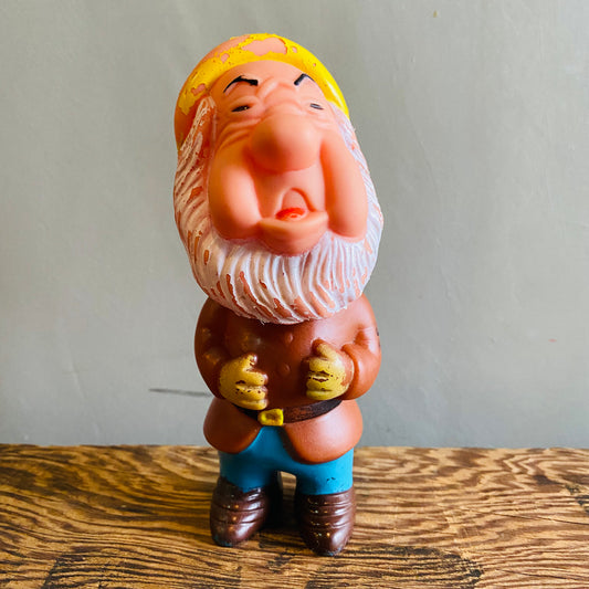 【1970s vintage】7人の小人 ソフビ (Sneezy くしゃみ)