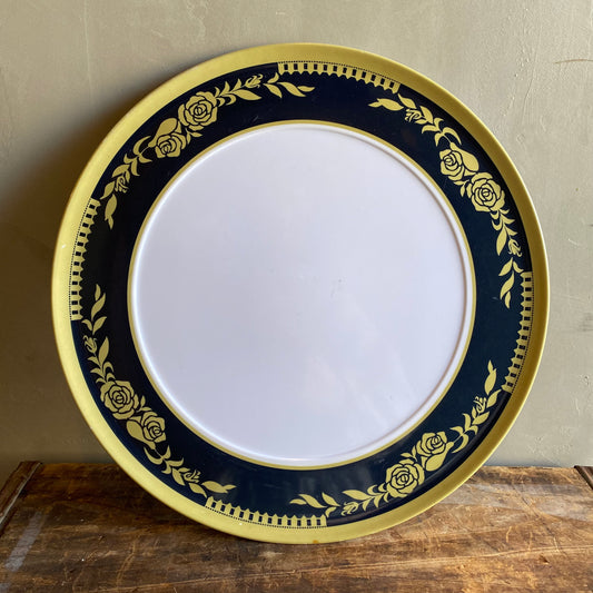 【USA vintage】KMC LOS ANGELES Rose plate