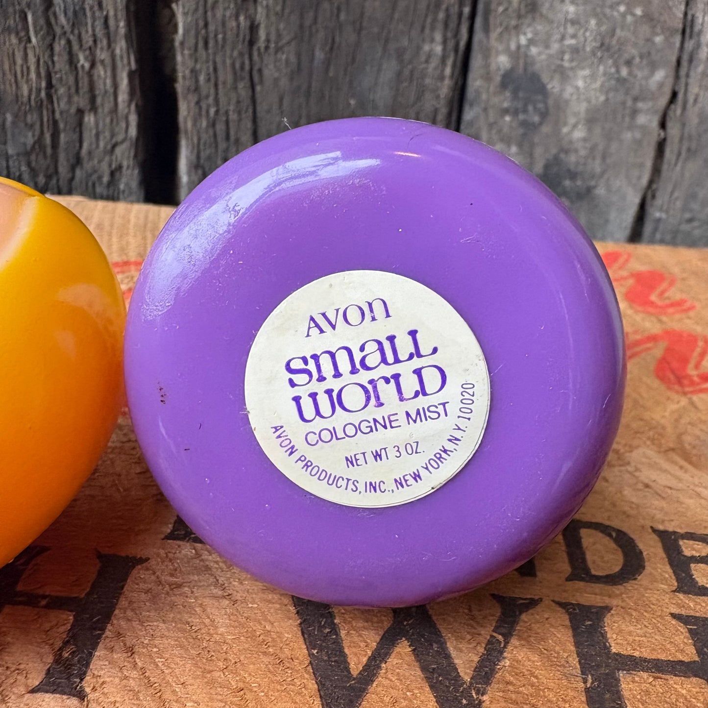 【1970s USA vintage】AVON Small World bottle