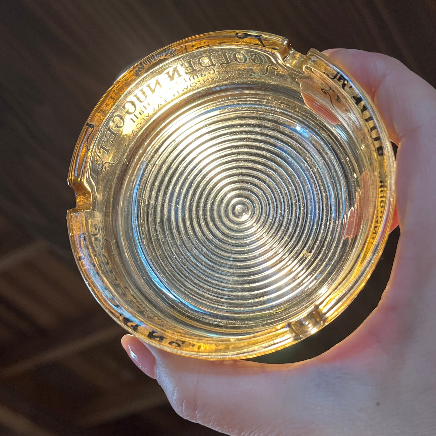 【USA vintage】GOLDEN NUGGET Ashtray