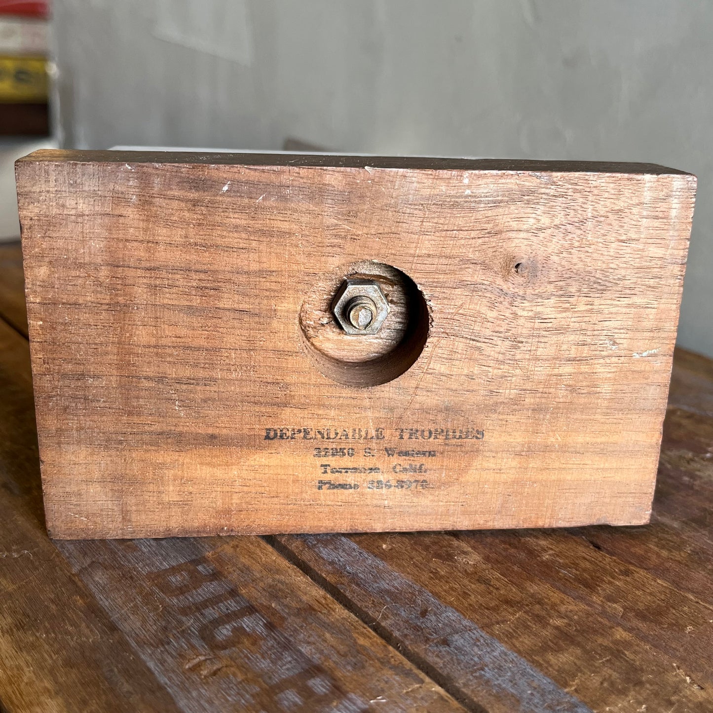 【1968s USA vintage】BASEBALL TROPHY トロフィー