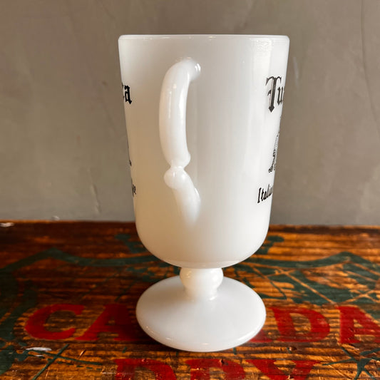 【60s vintage】Tuaca Italian Coffee フッテッドマグ