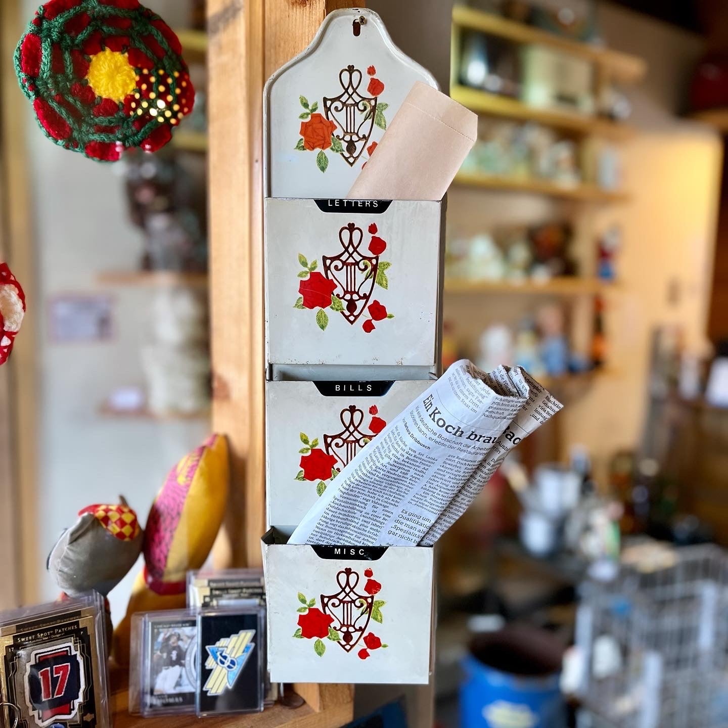 【USA vintage】50s Letter Rack レターラック