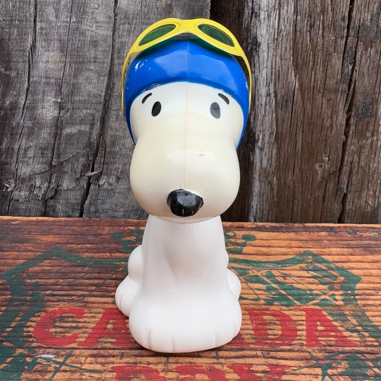 【1969 USA vintage】AVON SNOOPY bubblebath bottle