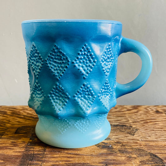 【USA vintage】 FIRE KING キンバリー ブルー