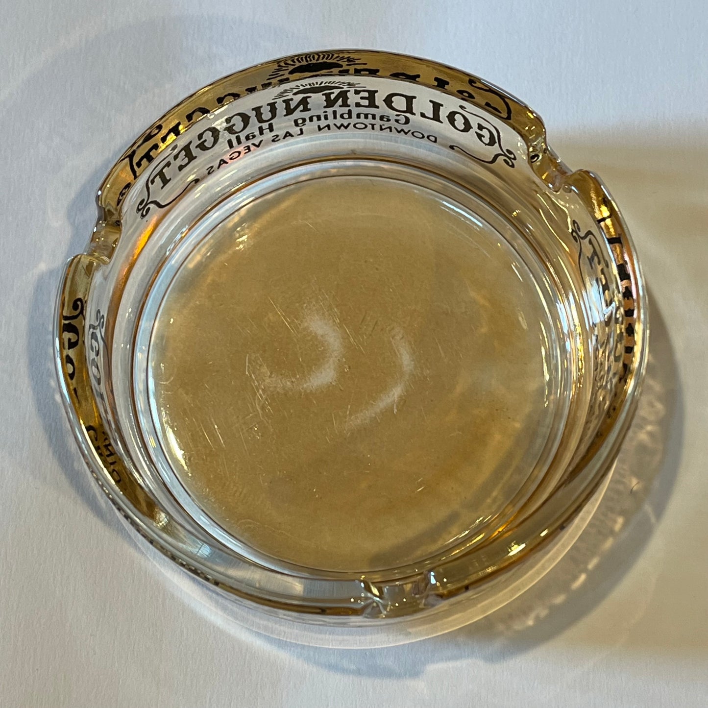 【USA vintage】GOLDEN NUGGET Ashtray