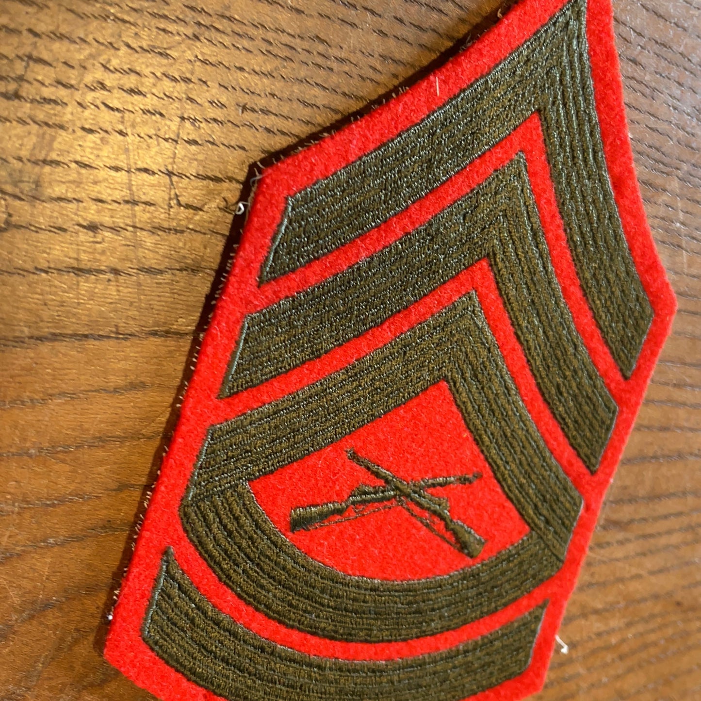 【USA vintage】ワッペン US Marines Gunner Sergeant