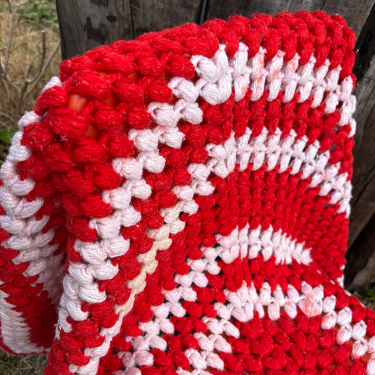 【USA vintage】granny rug mat