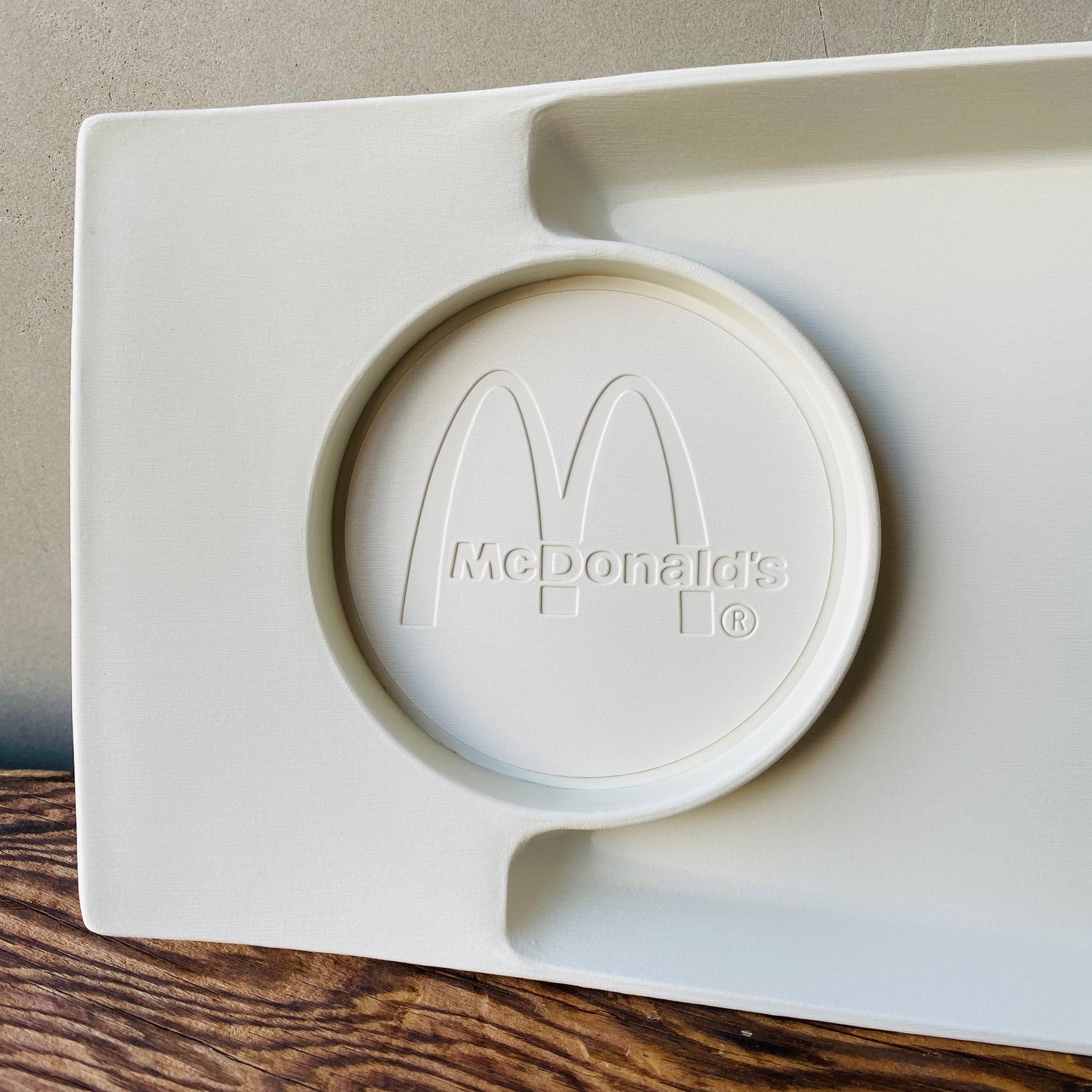 【70s vintage】McDonald Plastic Tray Captain Crook