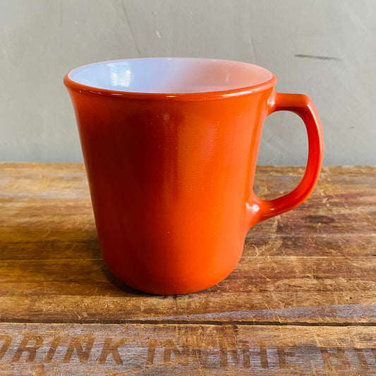 【USA vintage】OLD PYREX パイレックス ミルクガラスマグ