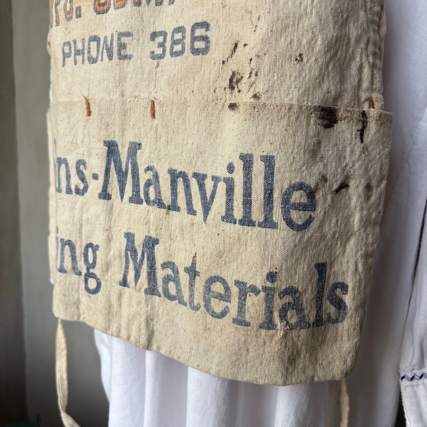 【1950s USA vintage】work apron