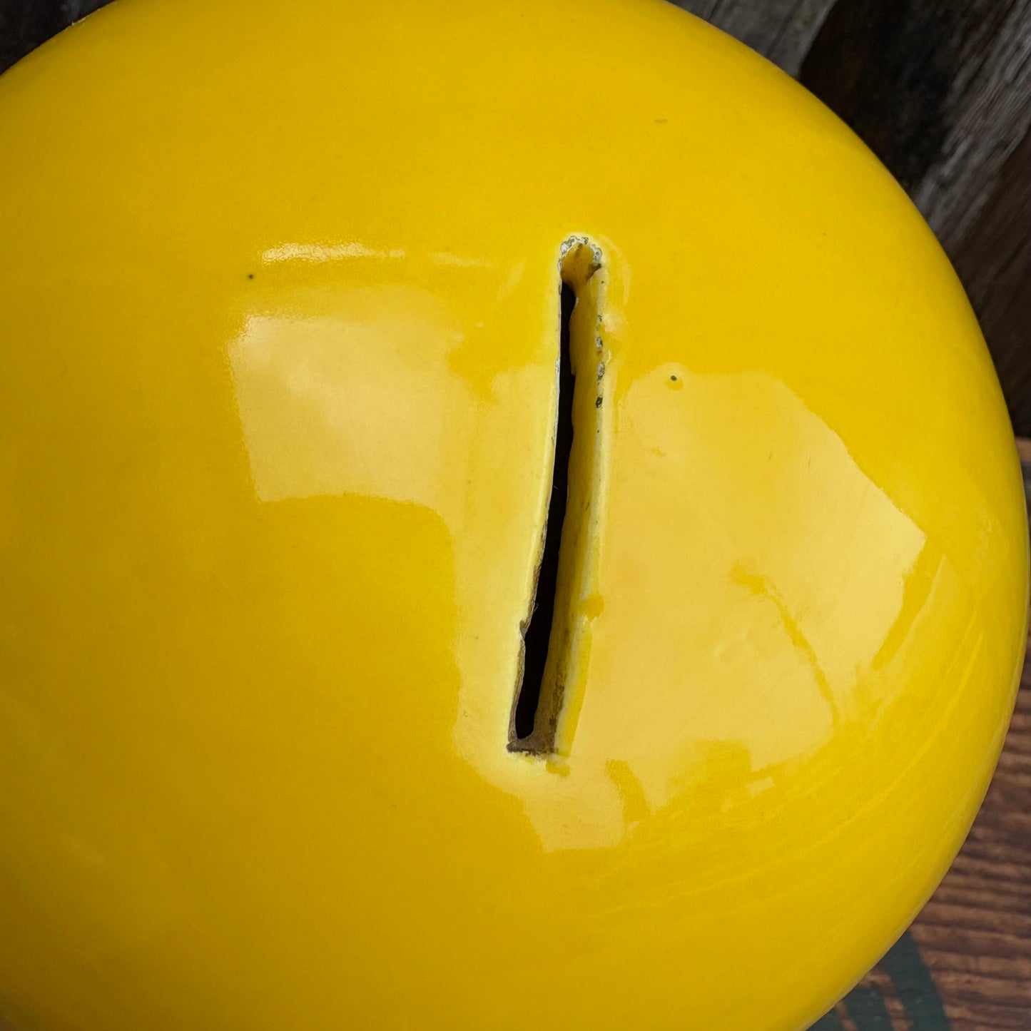 【USA vintage】Smile happy face coin bank