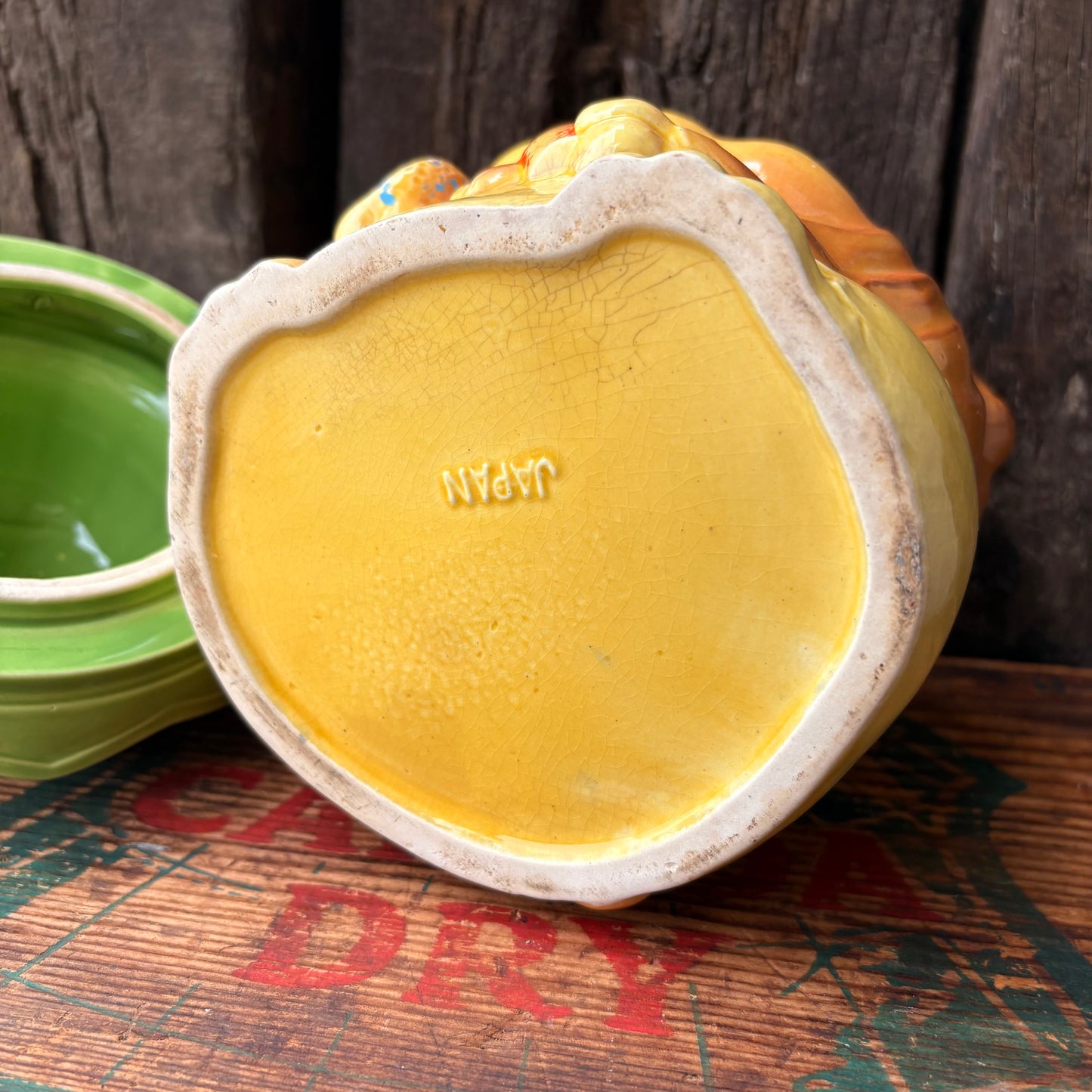 【1960s vintage 】cookie Jar JAPAN