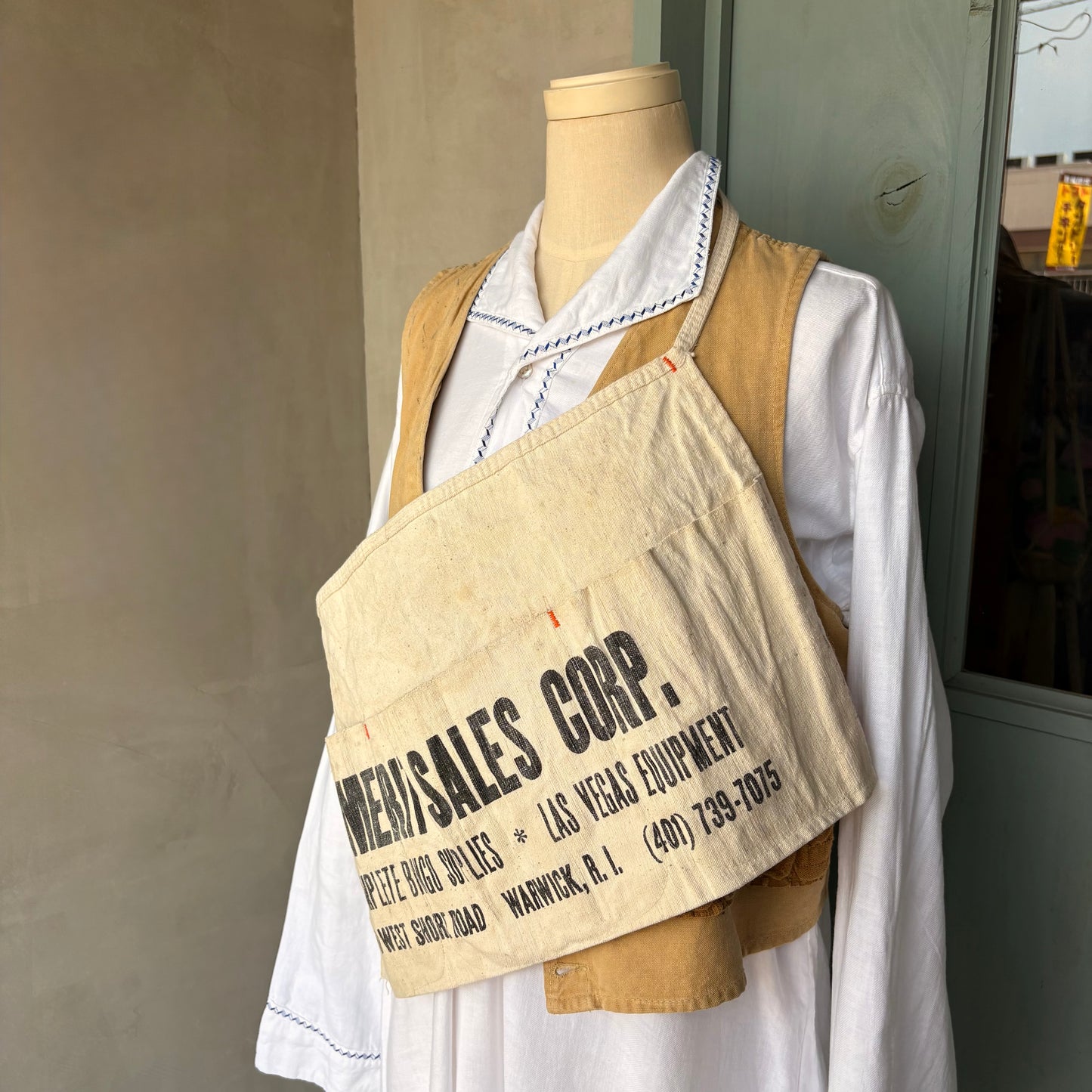 【USA vintage】work apron