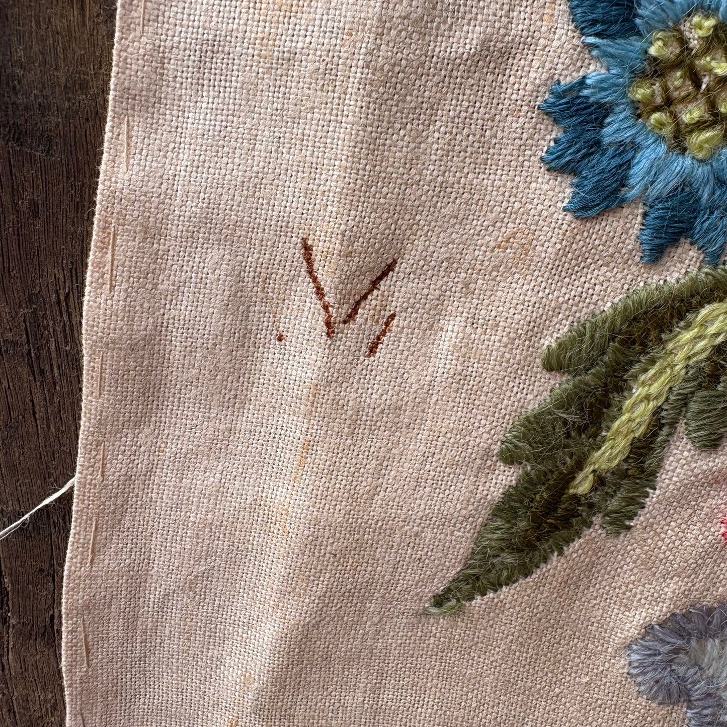 【USA vintage】fabric calendar